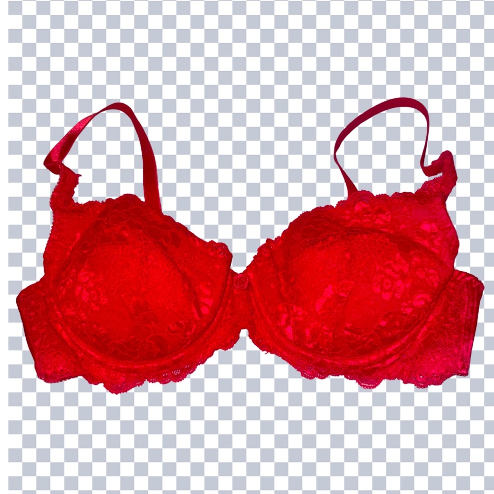 Red Victoria Secret Vintage Bra💋